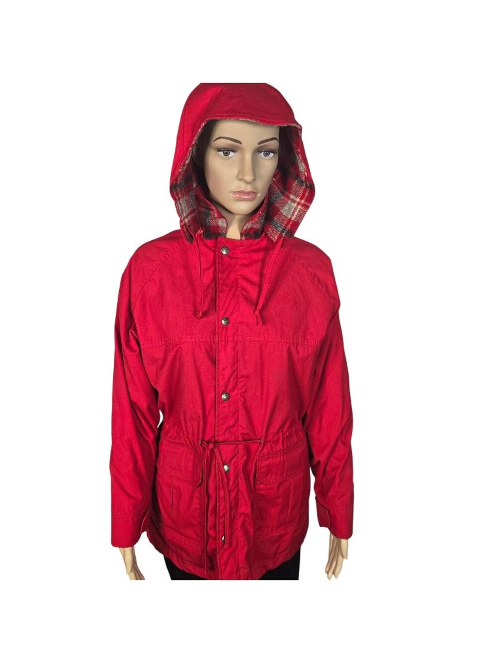 Woorich Vintage Red Hooded Jacket, Women's Medium
